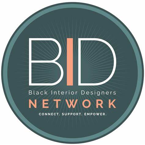 black interior designers logo