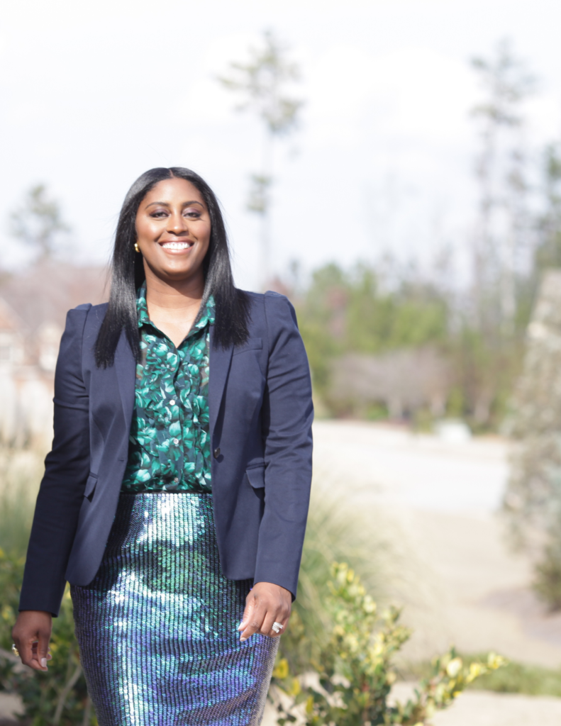 CEO KATHERINE JORDAN AT THE SAVVY ID Interior Design Firm located in Henry County Georgia