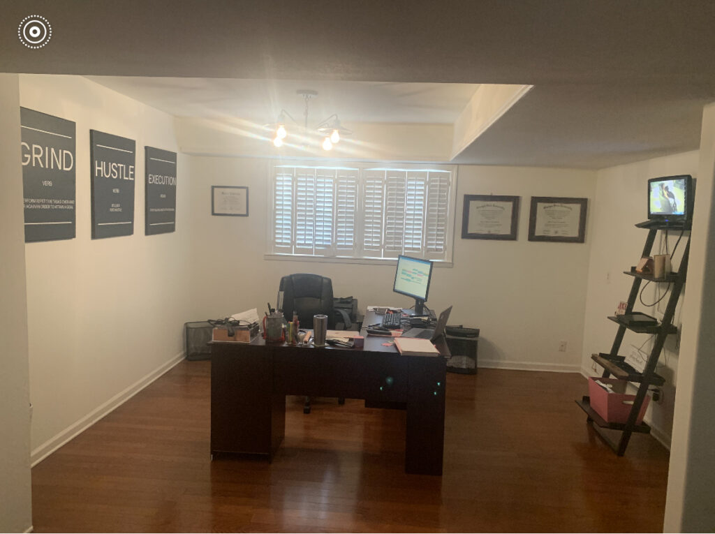 INTERIOR DESIGN SOUTH atlanta home office project before THE SAVVY ID INTERIOR DESIGN FIRM